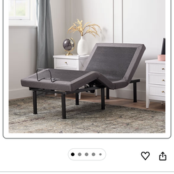 Lucid L300 Adjustable Base Bed Frame Twin X-L