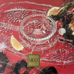 Crystal Chip/Dip 15” Platter