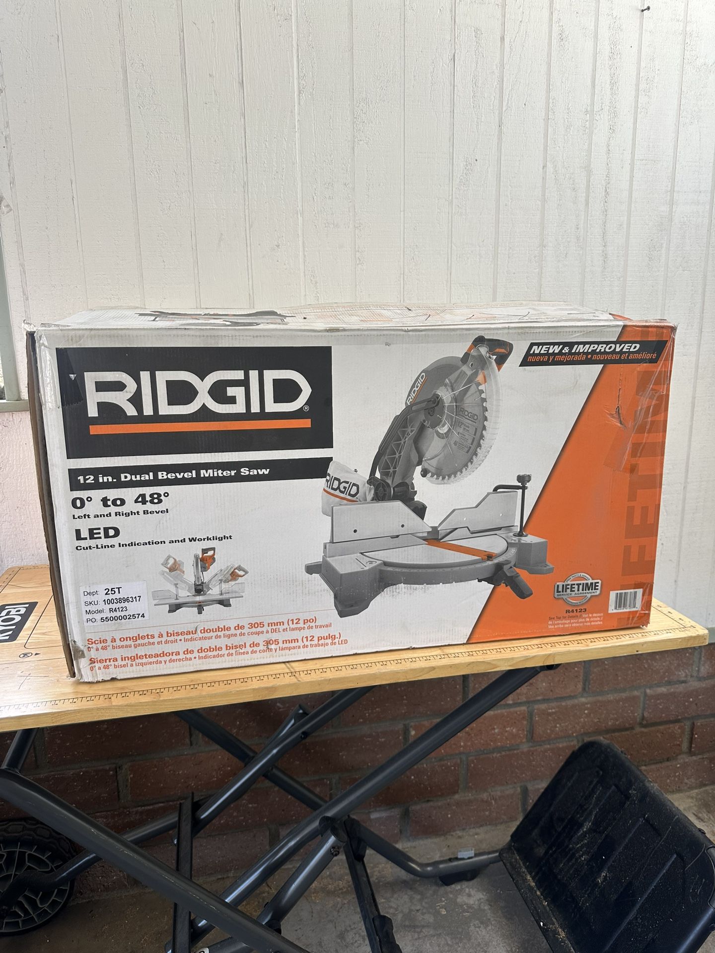 Ridgid Miter Saw