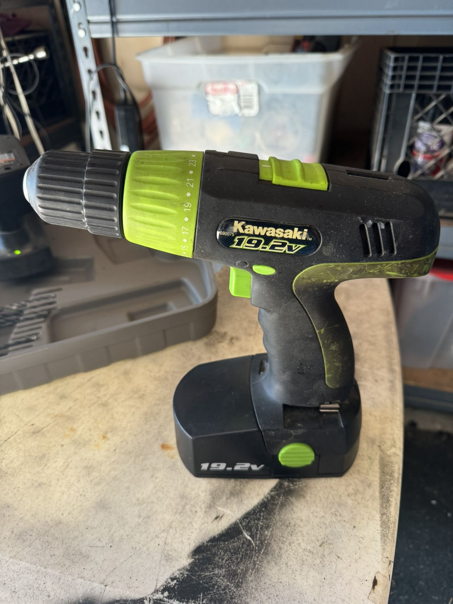 Kawasaki 19.2v Cordless Drill