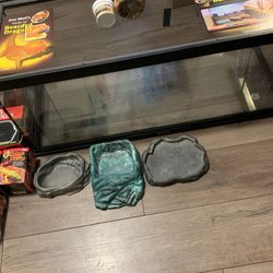 Bearded Dragon Habitat 40 Gallon