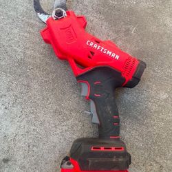 CRAFTSMAN 20V MAX Cordless Electric Pruner,battery no  good 