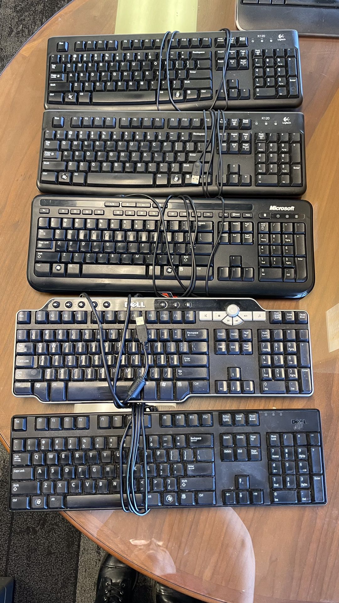Wired Computer Keyboards (5)