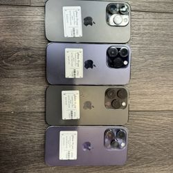 Bulk of 4 iphone 14 pro carrier unlocked