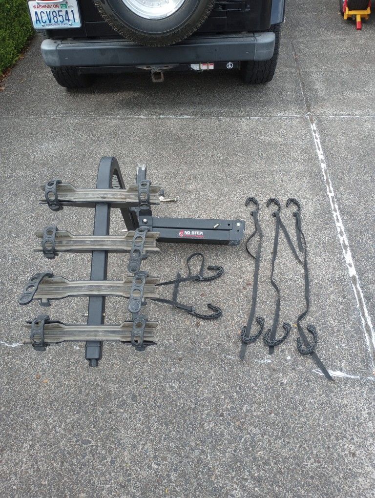 Four Bicycle Yakima Swing Hitch Carrier