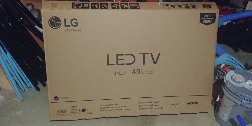 49" LG LED T.V.