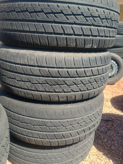 275/55/20 NITTO CROSSTEK 2 75% TREAD DOT 25/21 SET OF 4 MATCHING TIRES