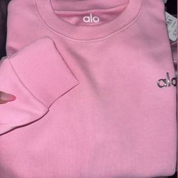 Pink Alo Crewneck 