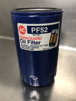 AC Delco PF52 Engine Oil Filter - New