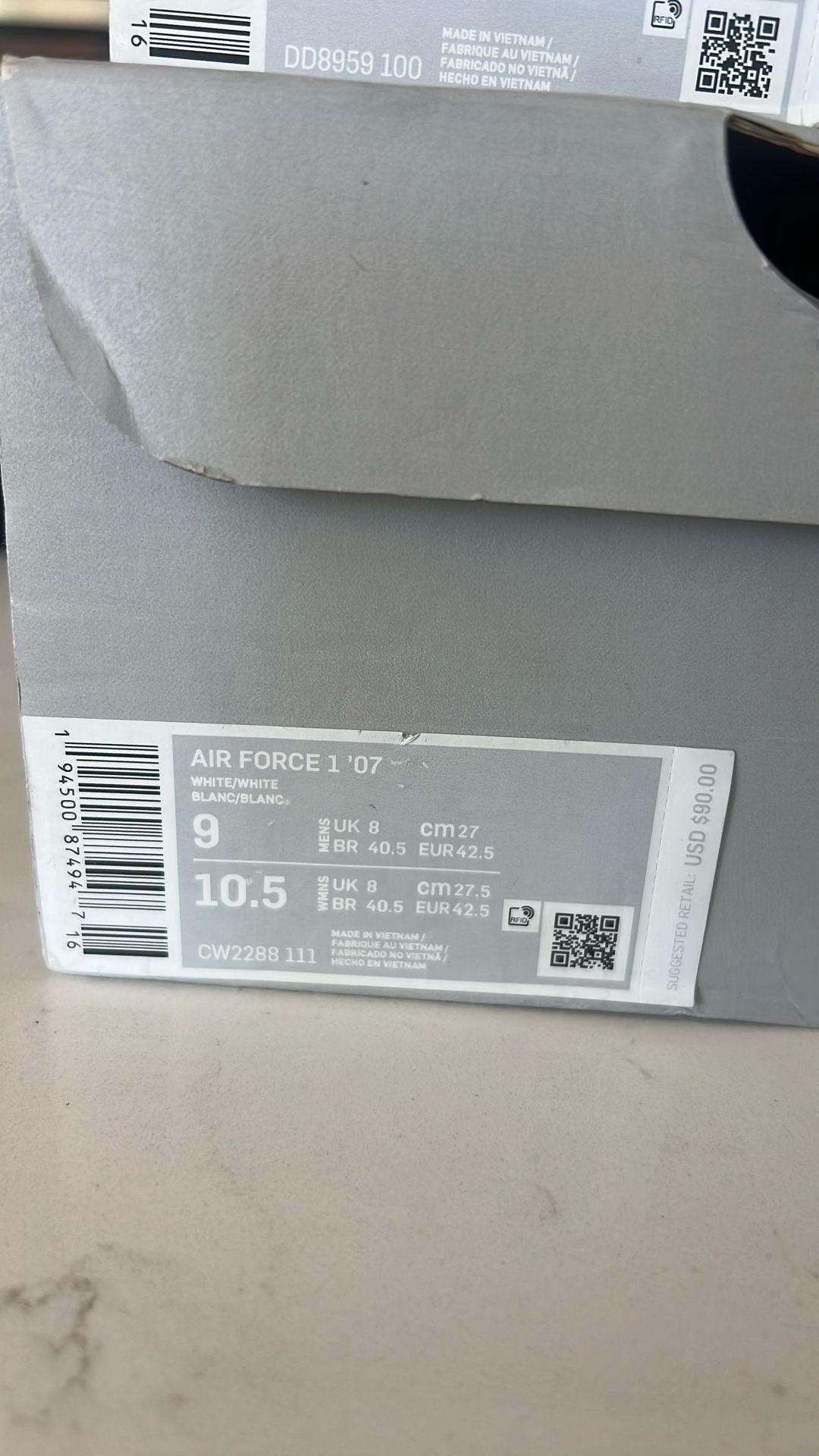 Brand NEW Air Force 1’s - Men’s