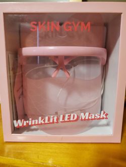 Skin Gym LED Light Mask for Reducing Acne Aging Discoloration