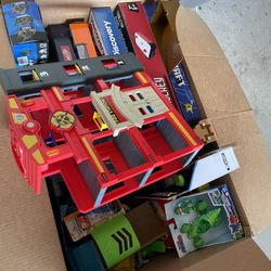 Box Full Of Mix Toys