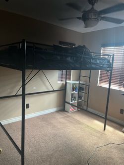 Twin size loft bed  $50