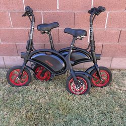 2 Jetson E-bikes As Is