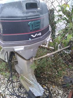 Evinrude boat engine 115