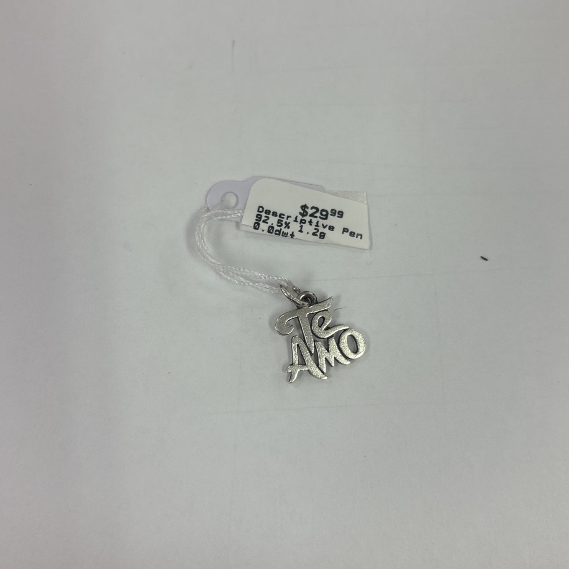 James Avery Te Amo Charm