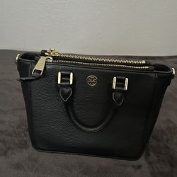 TORY BURCH (ROBINSON PEBBLED LEATHER) TOTE BAG