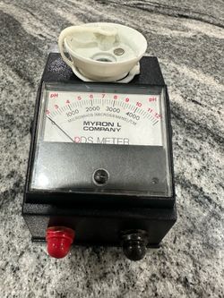 Vintage Myron L M6/pH pDS Meter – Tested & Working – Made in USA