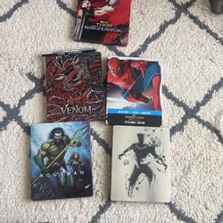 Steel Book Blu-ray’s Marvel/dc