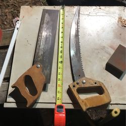 Vintage Hand Saws