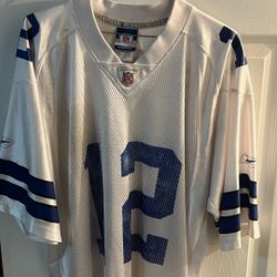 Roger Staubach Dallas Cowboys Football Jersey 
