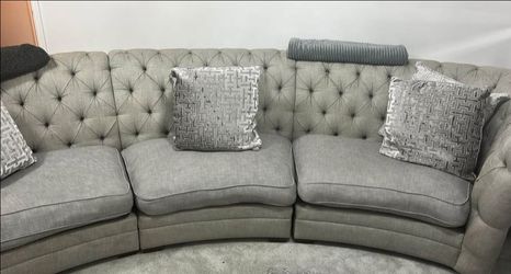 A recliner sofa on sale