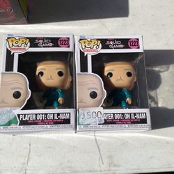 Squid Game 1223 Funko Pop Player 001: Oh IL-Nam