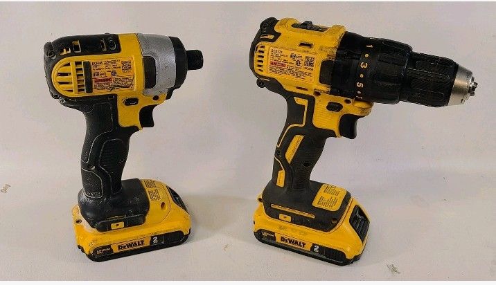 DeWalt Impact Drill And Two Battery's With Charger