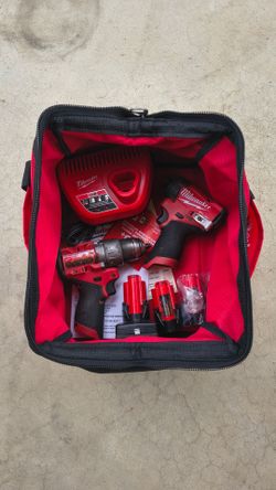 Milwaukee M12 Starter Kit- Impact Drill and Hammer Drill