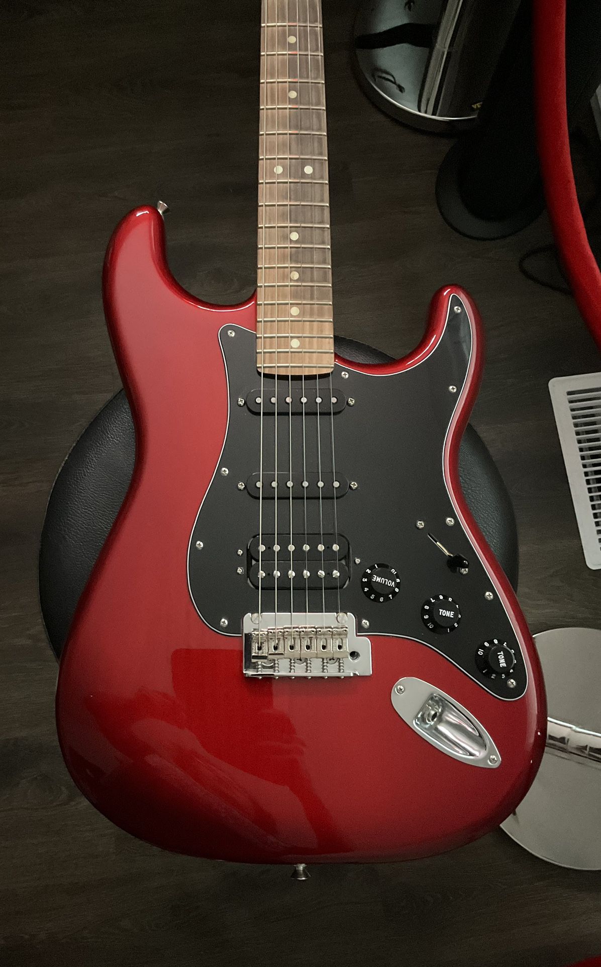 Candy Red Mexican Strat 