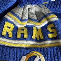LOS ÁNGELES NEW ERA RAMS KNIT BEANIE