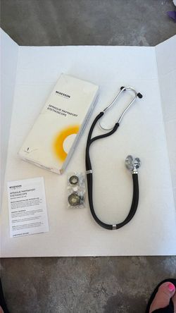 Sprayed rappaport stethoscope