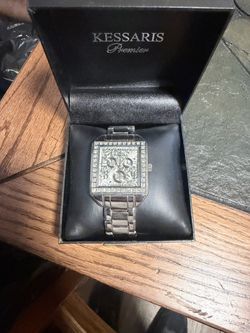 Kessaris Premier Silver Watch