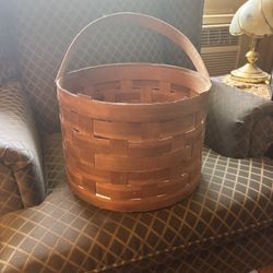Handcrafted Handled Basket