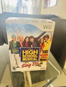 Nintendo Wii Game (High School Musical) New Sealed