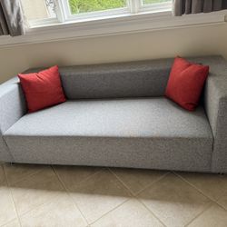 A Modern Gray Couch