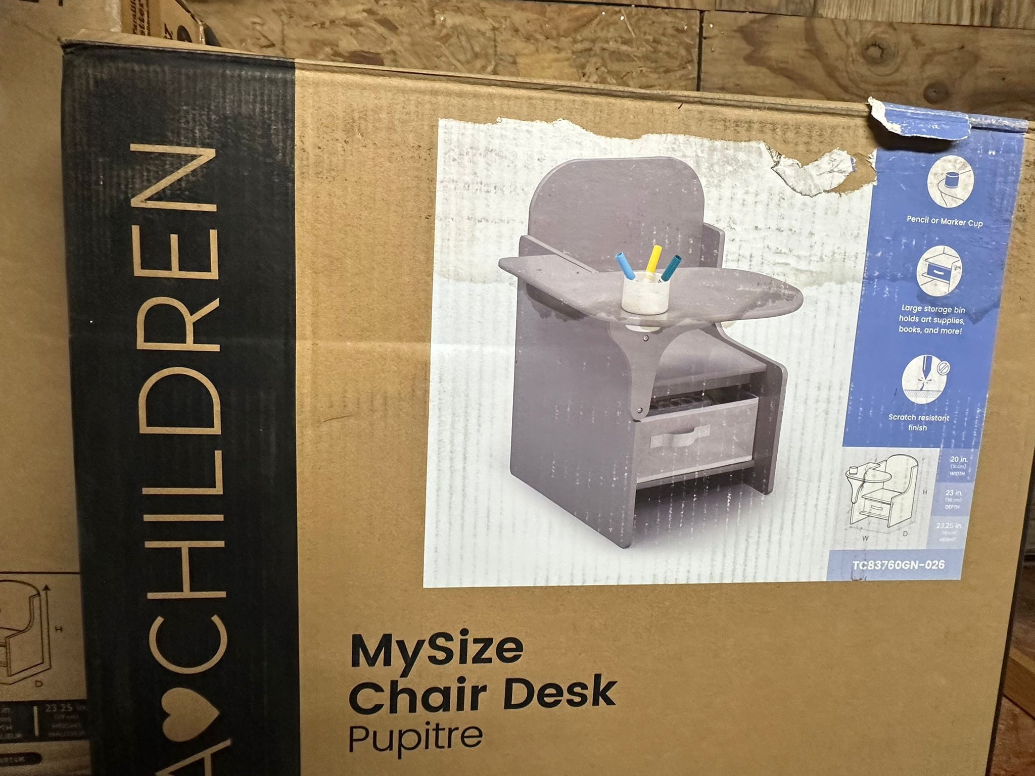 Wooden Chairs Desk Diferent Styles 45 Each 