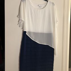 Blue Studio sleeveless dress, size 10