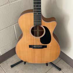 MARTIN GPC-16E ACOUSTIC ELECTRIC GUITAR WITH CASE. 