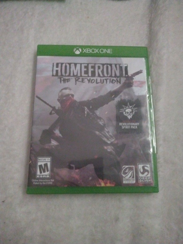 Xbox One Homefront The Revolution Game