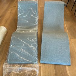 Pair of Brand New Aqua Chairs In Pool Loungers