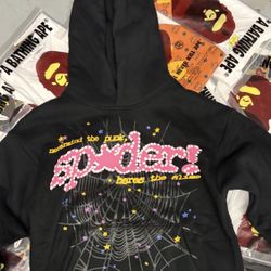 Spider hoodie color 'black'