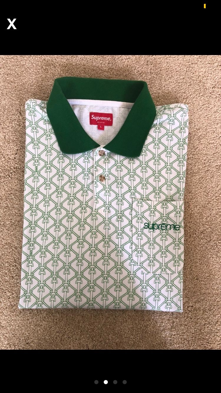 supreme louis vuitton polo