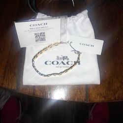 Coach Braclett Brand New. 120.00
