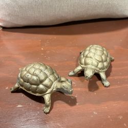 Vintage turtle  2 pieces!