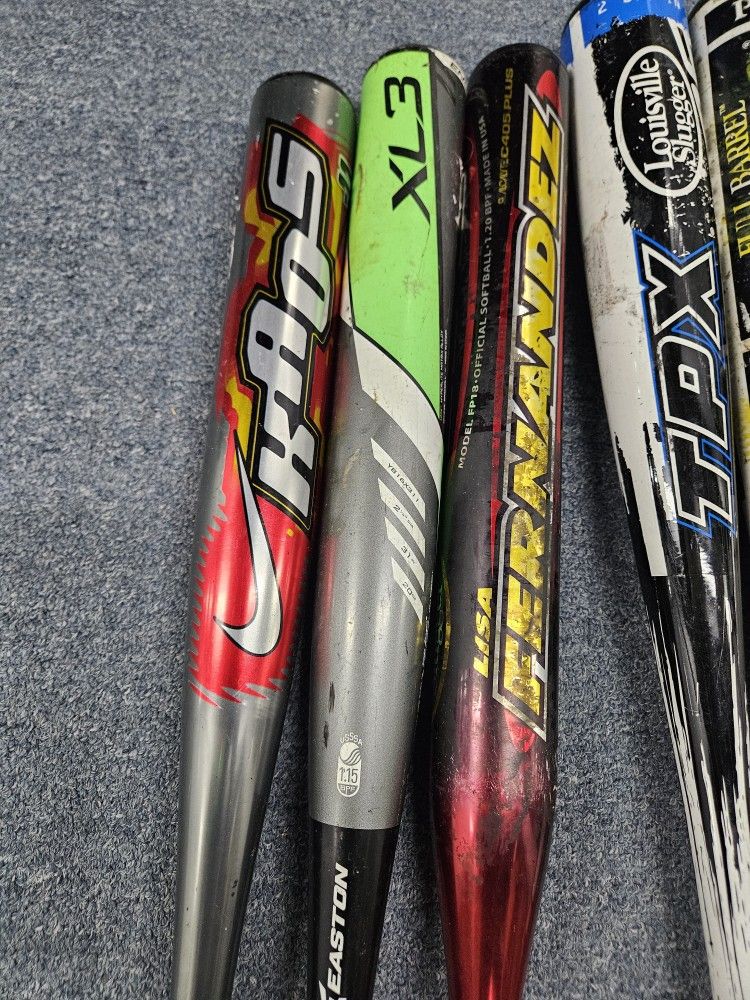 15 Baseball Softball Bats
