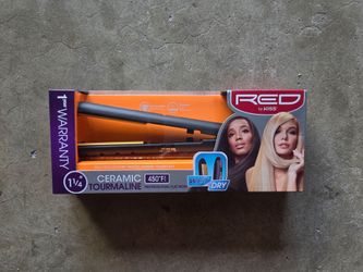 RED by Kiss 1¼" Ceramic Tourmaline Flat Iron