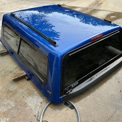 Camper topper cap for Ford ranger 2023 Regular bed 6" Paint code N6 BLUE Key and clamps