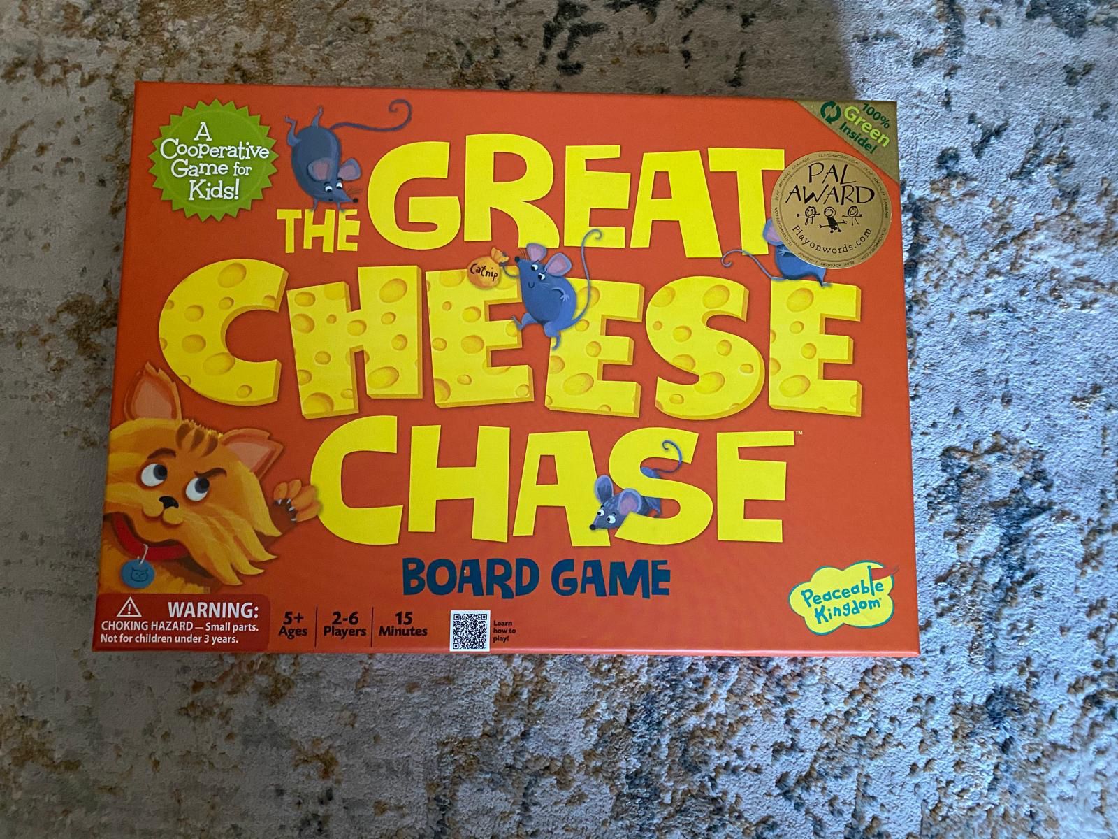 The Great Cheese Chase rare board game