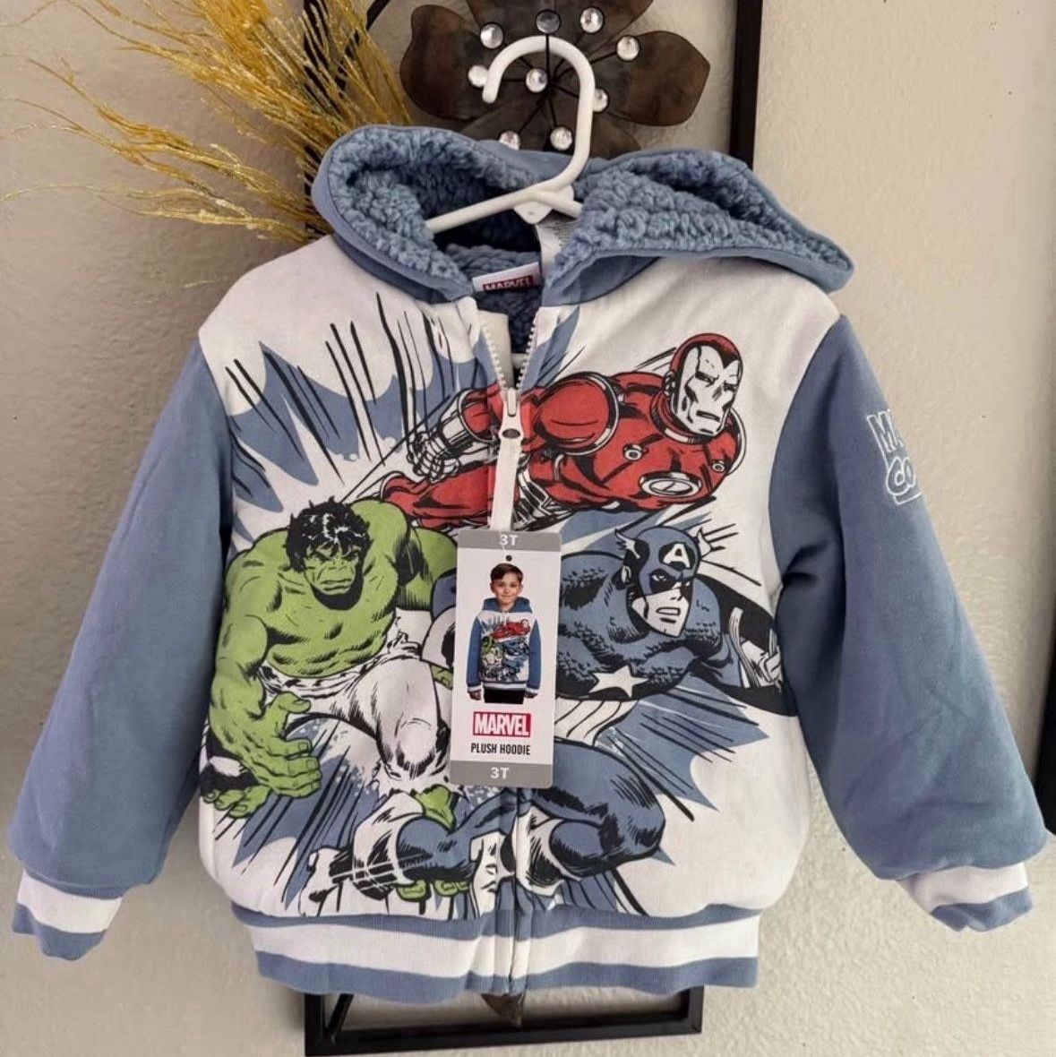 Toddler Sherpa Jacket Size 3T and 4T